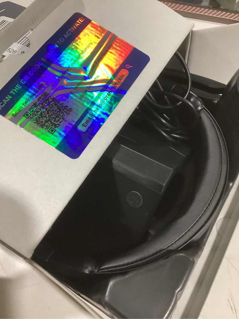 Condition photo showing Good Condition for (2025 Upgraded) Wireless Headset with Mic for Work, Bluetooth Headset with Noise Canceling Microphone with Dongle, Charging Base & Mic Mute, Wireless Headphones for Work from Home/PC/Computer Black Binaural