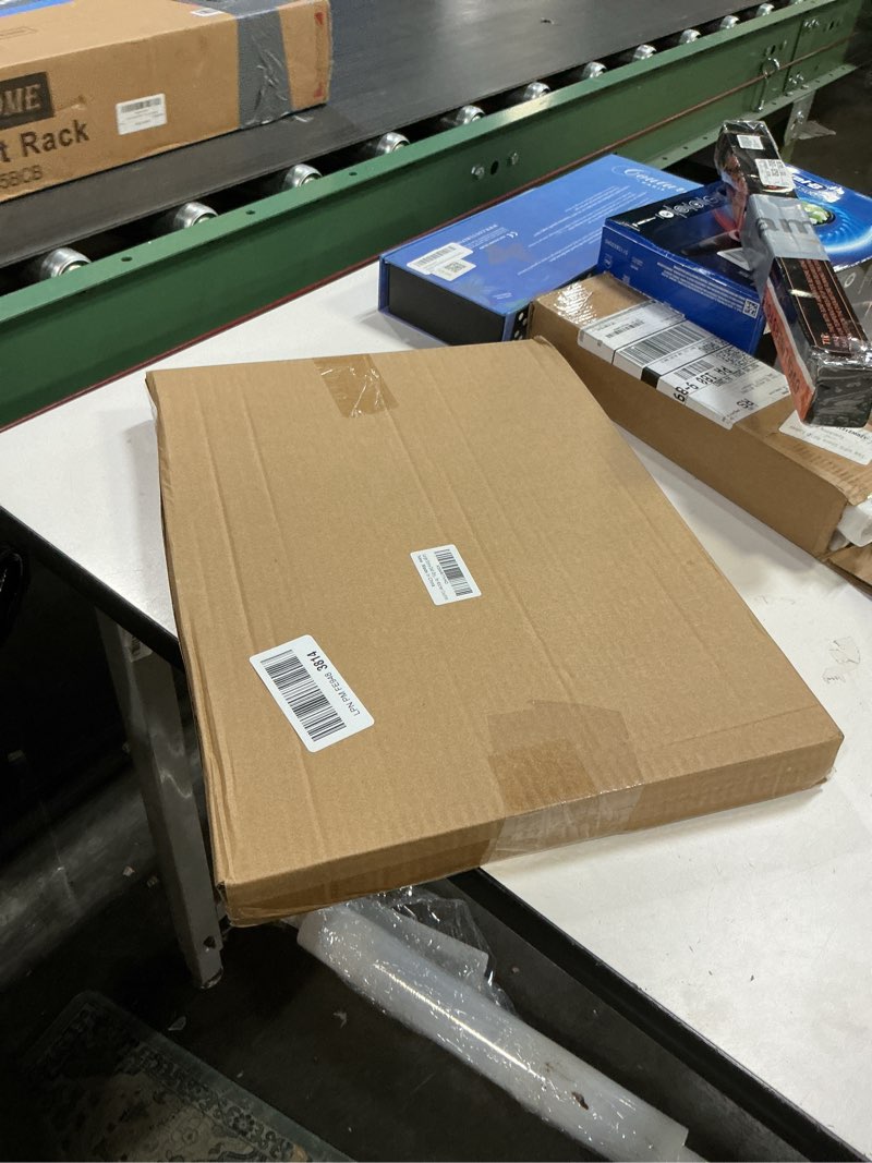 Condition photo showing New/Like New for Large Stone Dish Drying Mats for Kitchen Counter, 24"×16" Marble-Pattern, Fast Drying Collapsible Dish Drying Mat, Eco-Friendly Absorbent Diatomaceous Earth Mats for Dishes Bottles, Match Countertop Marble 24" x 16"