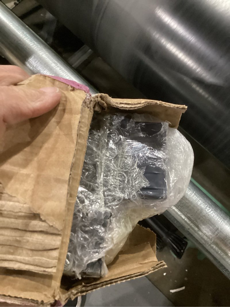 Condition photo showing New/Like New for CHR Fence & Rail Hand Rails for Outdoor Steps Extension, 4ft Rectangular Handrail Extension to Wall, Handrails for Step Landings Ideal for Porch, Deck, & Stair Railing Indoor & Outdoor