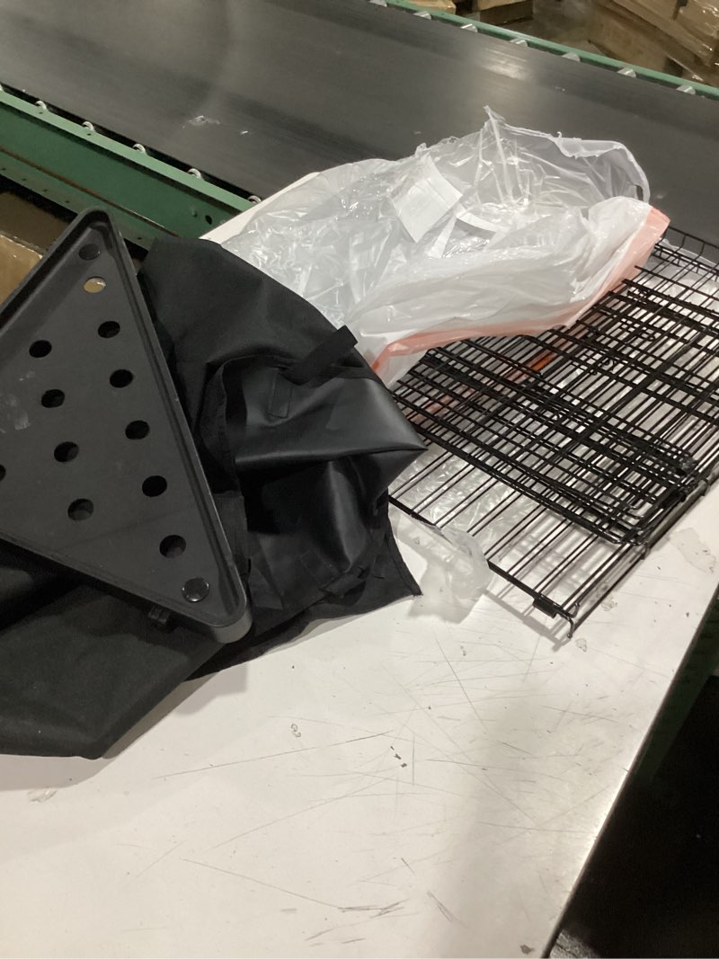 Condition photo showing Good Condition for similar to amazon basics leakproof canvas bottom guinea pig cage, easy to clean small animal habitat with divider set, indoor/outdoor, portable, no tools needed, 47.6\"l x 24.2\"w x 14\"h, black 47.6\"l x 24.2\"w x 14.0\"h