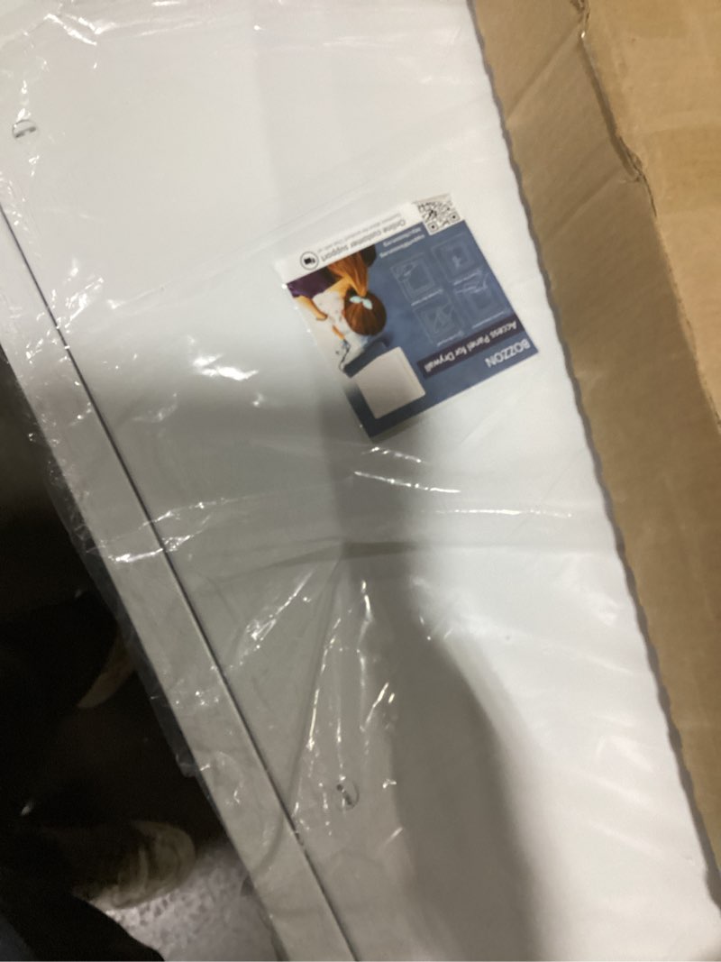 Condition photo showing As Is for access panel for drywall - 12 x 16 inch - wall hole cover - access door - plumbing access panel for drywall - heavy durable plastic white