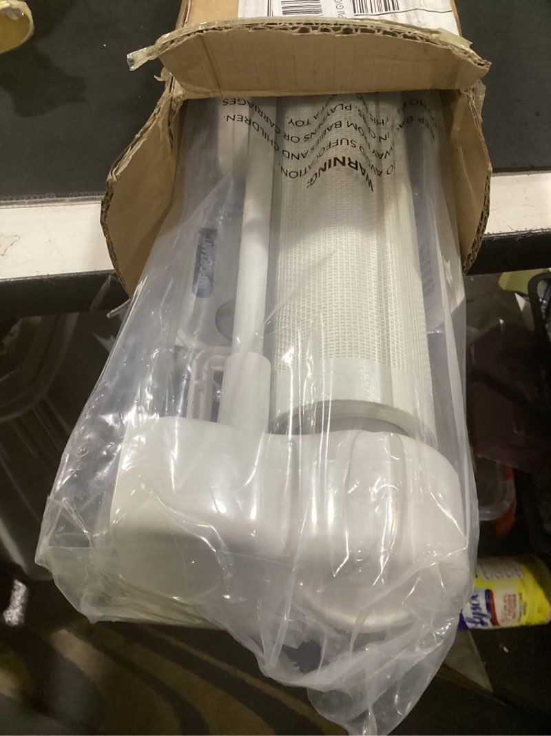 Condition photo showing Good Condition for retractable baby gate for stairs – 33” height, expands up to 118” width – safety gate for infants, toddlers, dogs & pets – easy install, secure closure, white mesh design for indoor & outdoor use white 33x118 inch