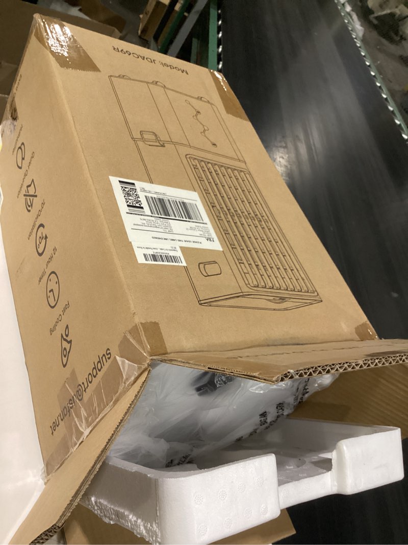 Condition photo showing Good Condition for skyice evaporative air cooler, 3-in-1 windowless swamp cooler w/ 4 modes & 3 speed, 12h timer, 2.4 gal detachable water tank & no-water protection, remote, air conditioner portable for room, 24-inch