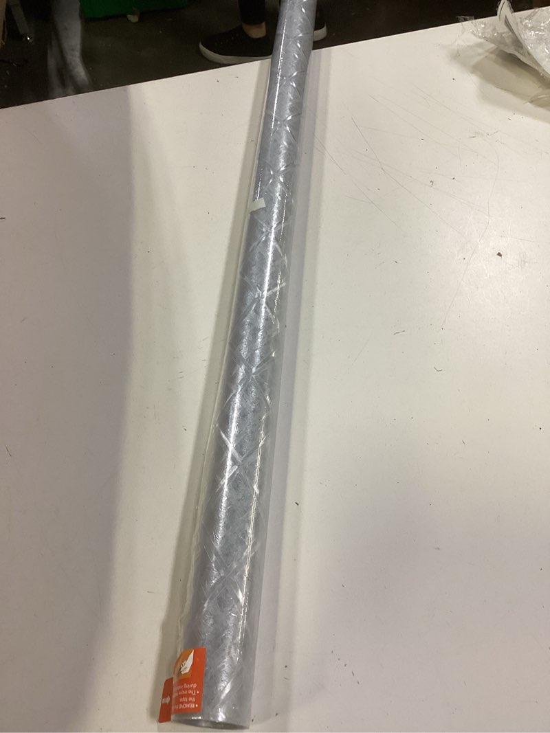 Condition photo showing Good Condition for haton window privacy film decorative frosted glass window film, sun blocking stained glass clings, static cling removable stickers for home door coverings, lattice pattern 29.5" x 78.7" 29.5" x 78.7" clear