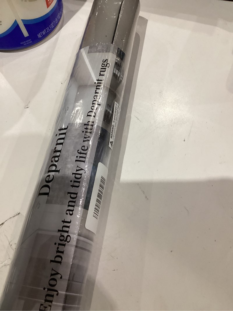 Condition photo showing Good Condition for bath mat, bathroom mat rugs super absorbent shower mats non slip quick dry thin rubber mats for bathroom floor fit under door, shower rug for bathtub, shower, beige rectangle blue-grey 2'3" x 1'5" (rectangular)