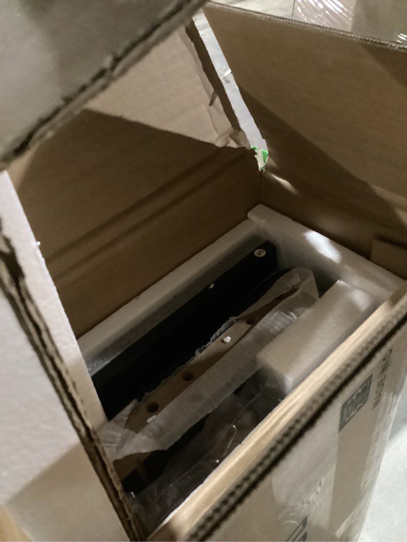 Condition photo showing Good Condition for choochoo bathroom wall cabinet, over the toilet space saver storage cabinet, medicine cabinet with 2 door and adjustable shelves, cupboard, black black 8.8"d x 21.1"w x 24"h
