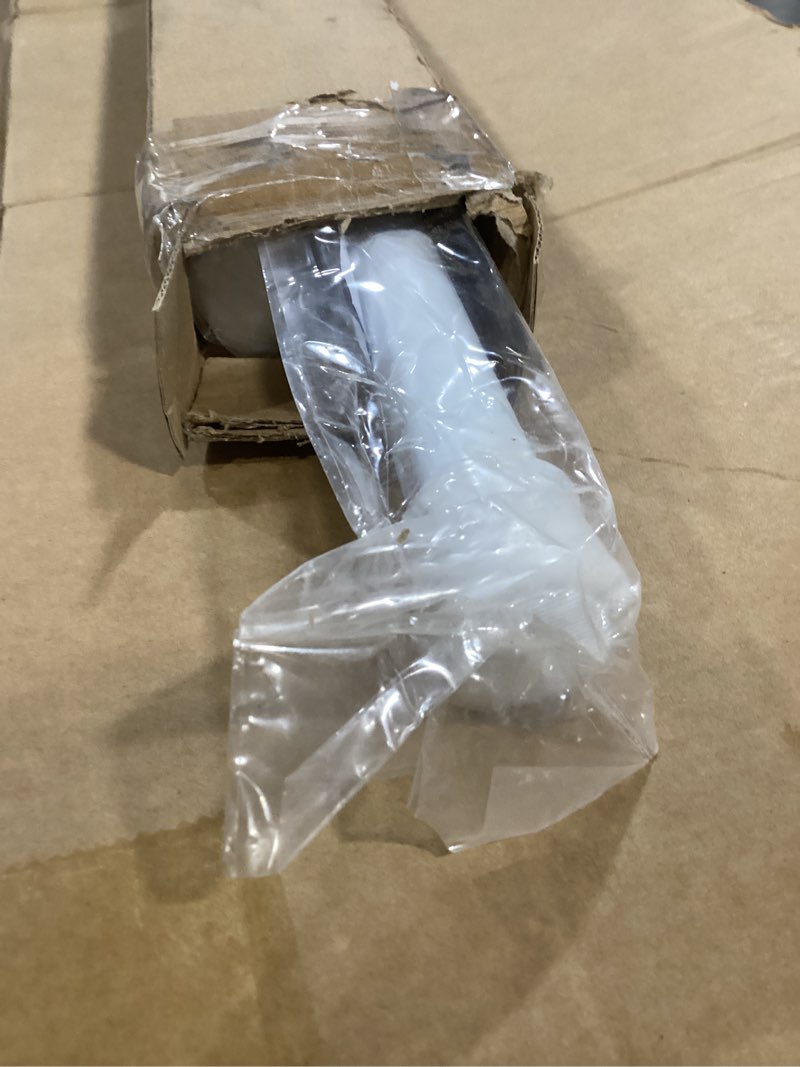 Condition photo showing Good Condition for 2 pack no sectional assembly tension curtain rod 56-104 inch, 1" diameter spring long adjustable shower curtain rods for bathroom windows closet no drilling no rust, white white, 2pack 56-104inch, no assembly