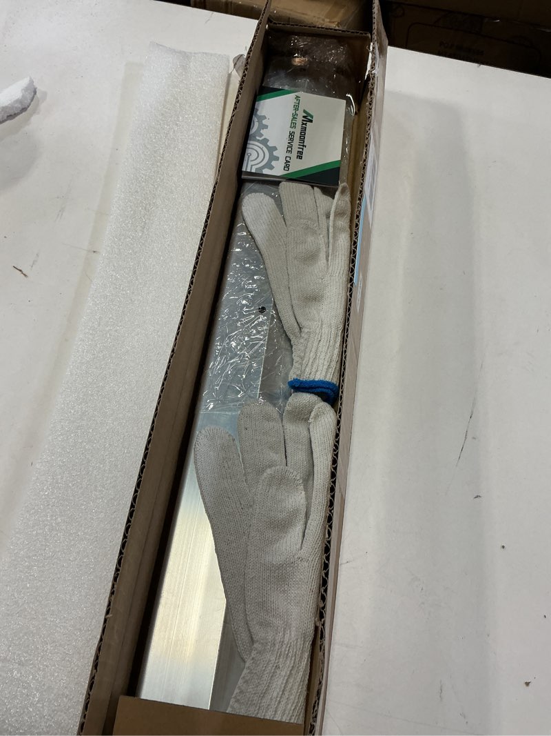 Condition photo showing Good Condition for Tile Tools 24'' Large Tile Trowel 2/5" x 2/5" Square Notch Trowel Tile Adhesive Spreader, Perfect for Large Tiles Flooring & Tiling Masonry Hand Trowel