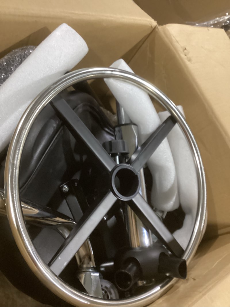 Condition photo showing Good Condition for Saddle Stool with Wheels,Ergonomic Swivel Rolling Height Adjustable for Salon Beauty Clinic Dentist Tattoo Home Office?Black? Black With Back