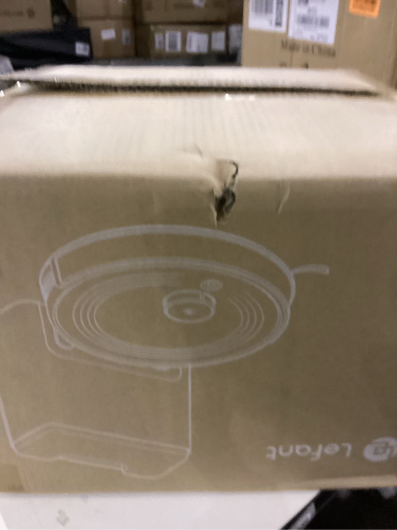 Condition photo showing New/Like New for Lefant LiDAR Robot Vacuum and Mop Combo, 45-Days Self-Emptying, 6000Pa Scution, 190°PSD Obstacle Avoidance, Multi-Floor Mapping, No-Go Zones,140 Mins Runtime?WiFi/Alexa/APP/iWatch, M2 Plus, Black