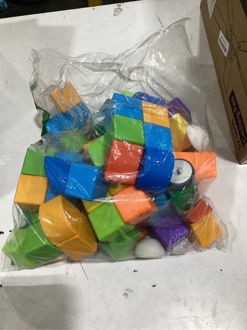 Condition photo showing Good Condition for geomag magicube magnetic blocks for toddlers ages 1–5 | swiss-made stem building toy sets | multiple (magicube_32pcs)