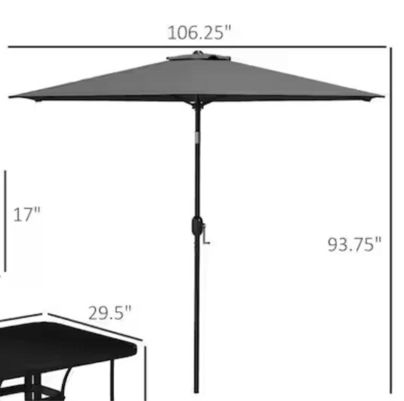  9 ft patio umbrella