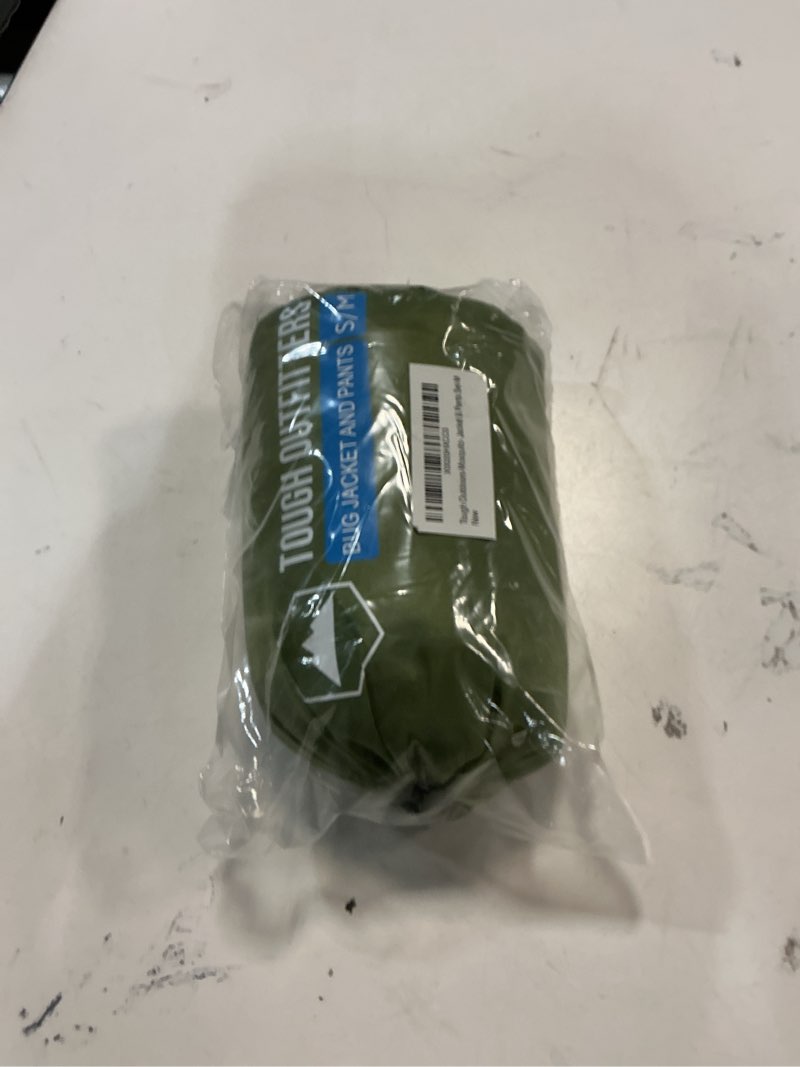 Condition photo showing New/Like New for Tough Outfitters Mosquito Suit - Mosquito Repellent Clothing Men Women - Insect Bug Proof Net Mesh Clothing for Gardening Army Green Jacket + Pants Set Small-Medium