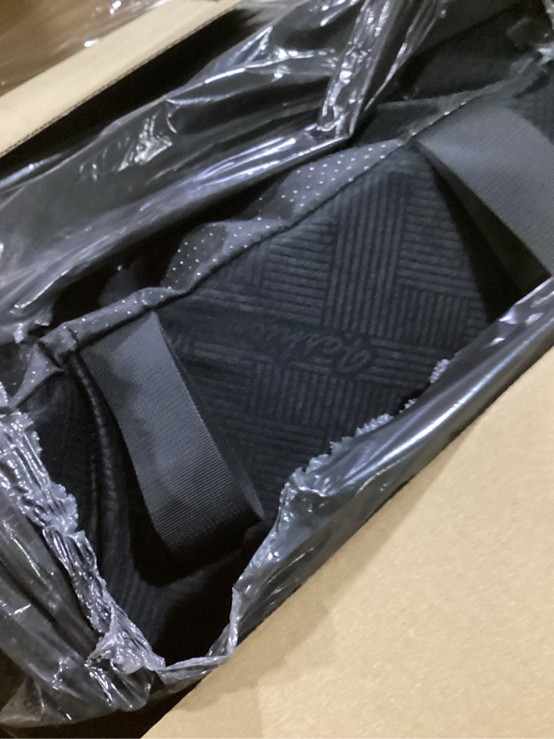 Condition photo showing Good Condition for joejoy dog car seats for small medium dogs under 35lbs, dog booster seat with detachable washable cover and cushion, memory foam pet car seat with safety belt and storage pockets (black) black small/medium