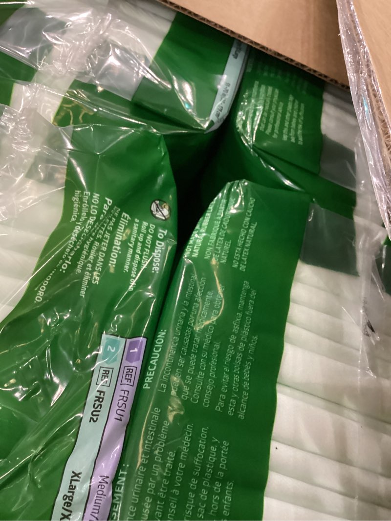 Condition photo showing New/Like New for Medline FitRight Stretch Ultra Adult Briefs, Incontinence Diapers with Tabs, Heavy Absorbency, Large/XL/2XL, 51 to 70", 20 Count