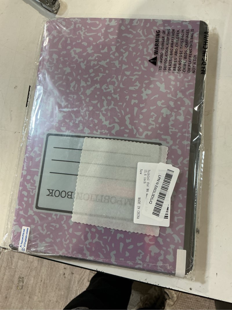 Condition photo showing New/Like New for tuiklol for macbook air 13 inch case m5 2026 m4 2025 m3 2024 m2 2022 release model a3449 a3240 a3113 a2681,plastic hard shell cover for macbook air 13.6 with touch id, moons and stars