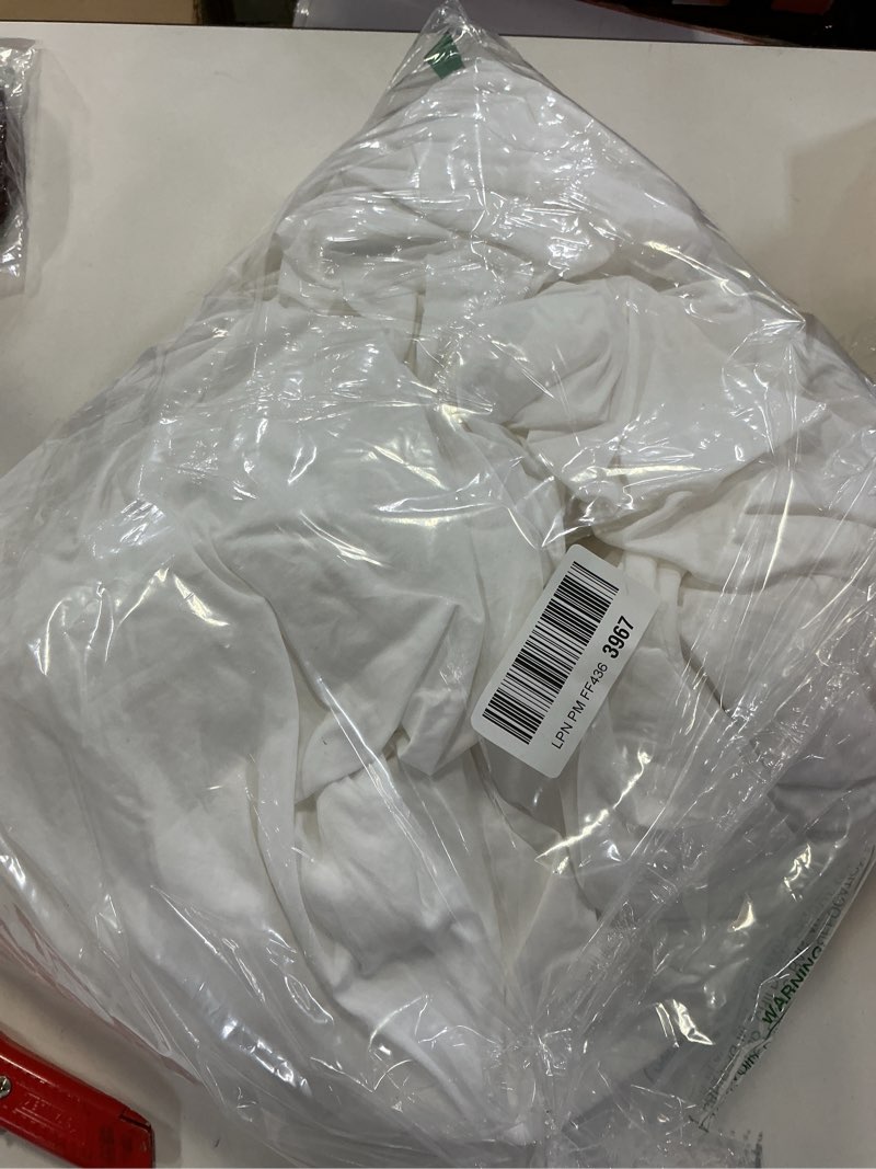 Condition photo showing Good Condition for MEISHANG Extra Deep Pocket Cotton Sheets King Size - 100% Egyptian Cotton 1000 Thread Count - Fits 18"-24" in Deep Mattress,Oeko-Tex Certified, Soft & Breathable - 4 Piece (King, White) 22" King White