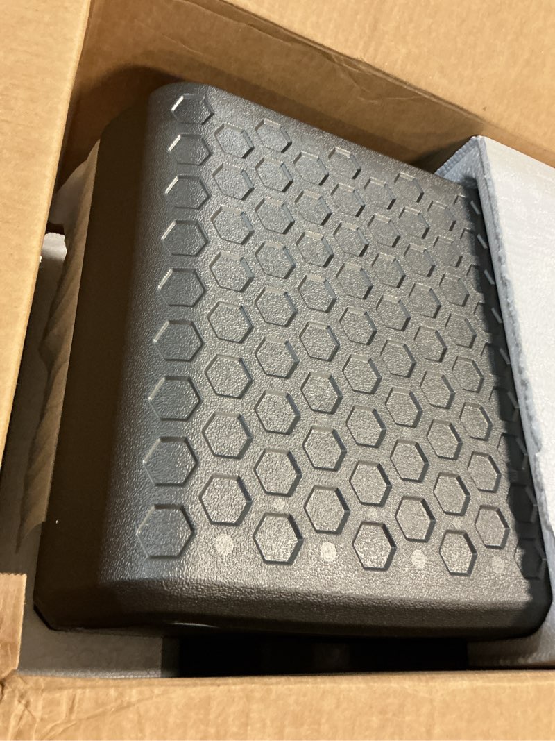 Condition photo showing Good Condition for sentrysafe charcoal gray waterproof and fireproof safe, lock box with keypad for documents and hanging file folders, exterior: 14.1 x 16.6 x 13.8 inches, ?fhw40300 digital keypad lock