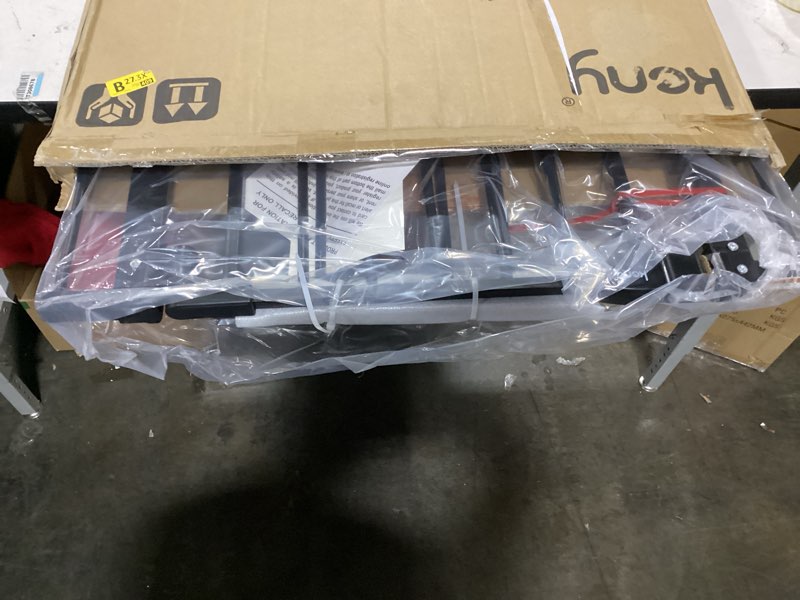 Condition photo showing Good Condition for keny 29"-42.5" Baby Gate for Stairs, Auto Close Safety Dog Gate, Pressure Mounted Easy Walk Through Pet Gate for Doorways, Durable Stair Gate, 30" Tall, Black Black 29-42.5"Wide, 30"Tall