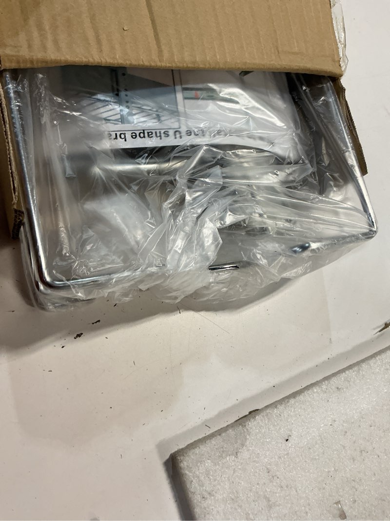 Condition photo showing Good Condition for DINDON Pull Out Cabinet Organizer (11" W x 18" D), Pull Out Drawers for Kitchen Cabinets, Slide Out Cabinets Shelves,1 Tier Pull Out Cabinet Drawer Organization for Kitchen 11'' W X 18'' D Chrome