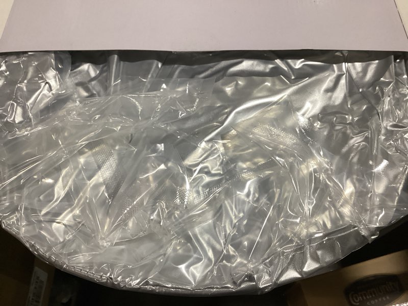 Condition photo showing Good Condition for Wigoo 2025 Upgrade Car Windshield Sun Shade [100% Light Block, 4th-Gen Cooling Tech] Foldable Heat Insulation Interior Sun Visor with Storage Bag for Bus/Hatchback/RV (3XL (102"x51") XXX-Large