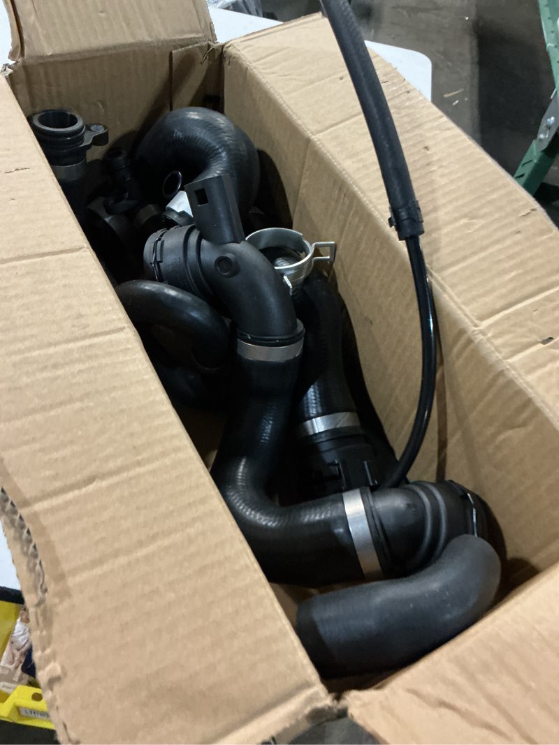 Condition photo showing Good Condition for 7-piece coolant hose kit compatible with bmw 128i 325i 328i 330i n51 n52 e82 e88 e90 e91 e92 e93, replace 11537516414 11537521049 17127531579