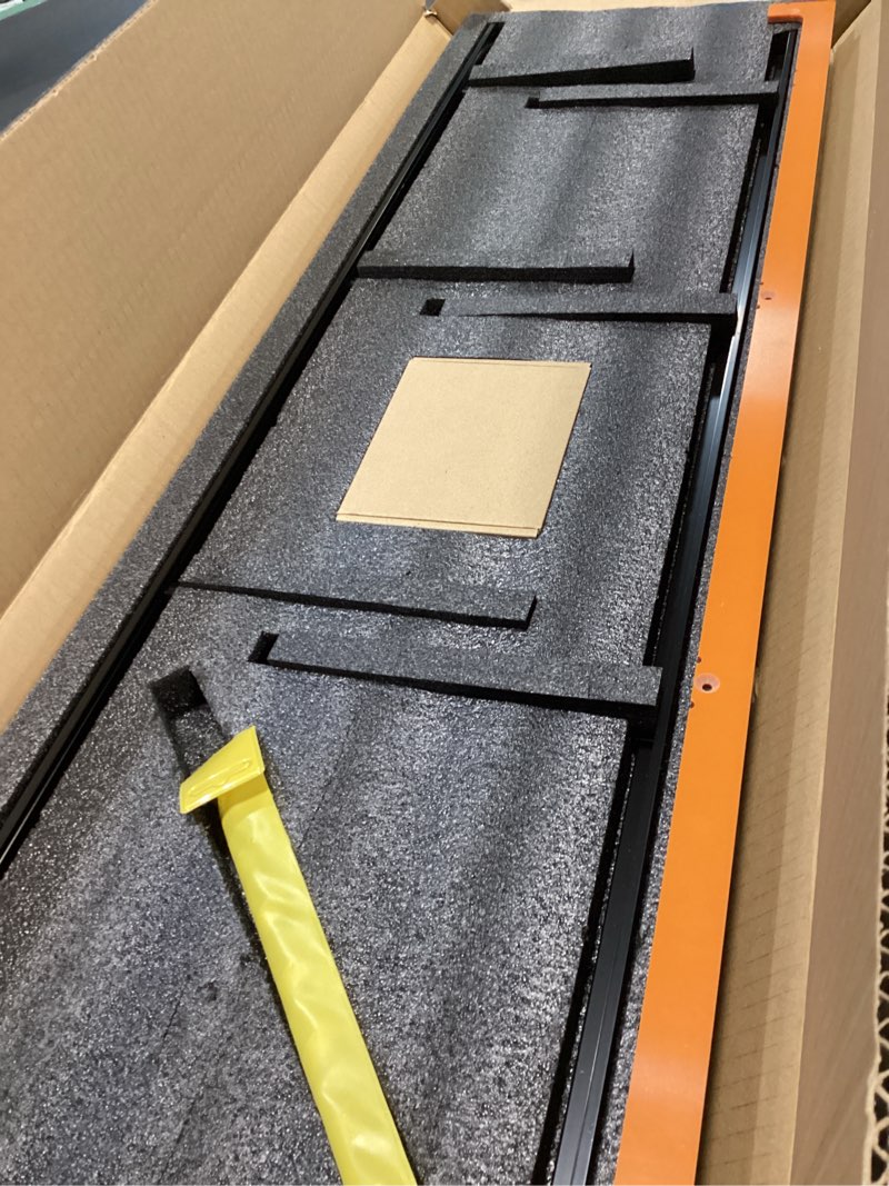 Condition photo showing Good Condition for 2pcs led floating shelf bracket with lights, hidden floating shelf hardware with integrated lighting, create warm 2700k lighted wall shelf, heavy duty fireplace mantel brackets,150lbs (34x8x1.2)