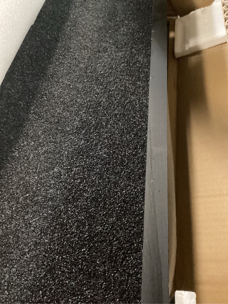 Condition photo showing As Is for weatherproof outdoor cat house, feral cat shelter, 100% insulated foam, solid wood, large size for multiple cats, 24.8" l x 16.1" w x 18.9" h black