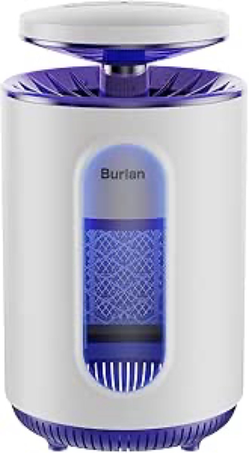 Fruit Fly Traps for Indoors Home: Bug Zapper Indoor 2 in 1 Attracts and Zaps Mosquitos, Gnats, Moths, Fruit Flies, Insect Fly Trap Adjustable Sleep and Zapper Blue Light Mosquito Zapper White