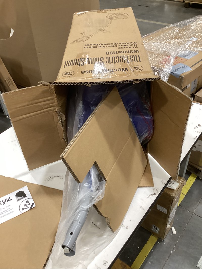 Condition photo showing Good Condition for westinghouse wsnow11sd corded snow shovel, 11-inches wide, electric snow shovel with 20ft throwing distance, plows 300lbs/min for driveway/steps/sidewalk/porch
