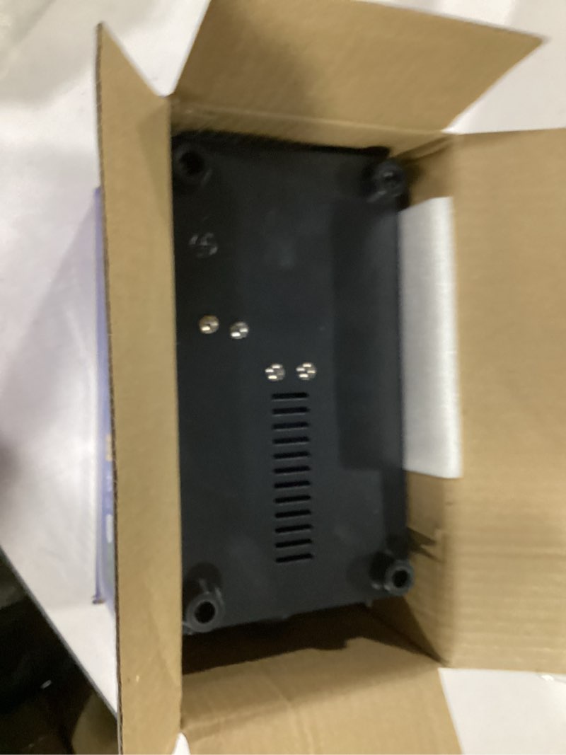 Condition photo showing New/Like New for agptek fog machine, smoke machine with 13 colorful led lights effect, auto mode 4000cfm fog with 1 wired receiver and 2 wireless remote controls, perfect for wedding, halloween, party and stage effect