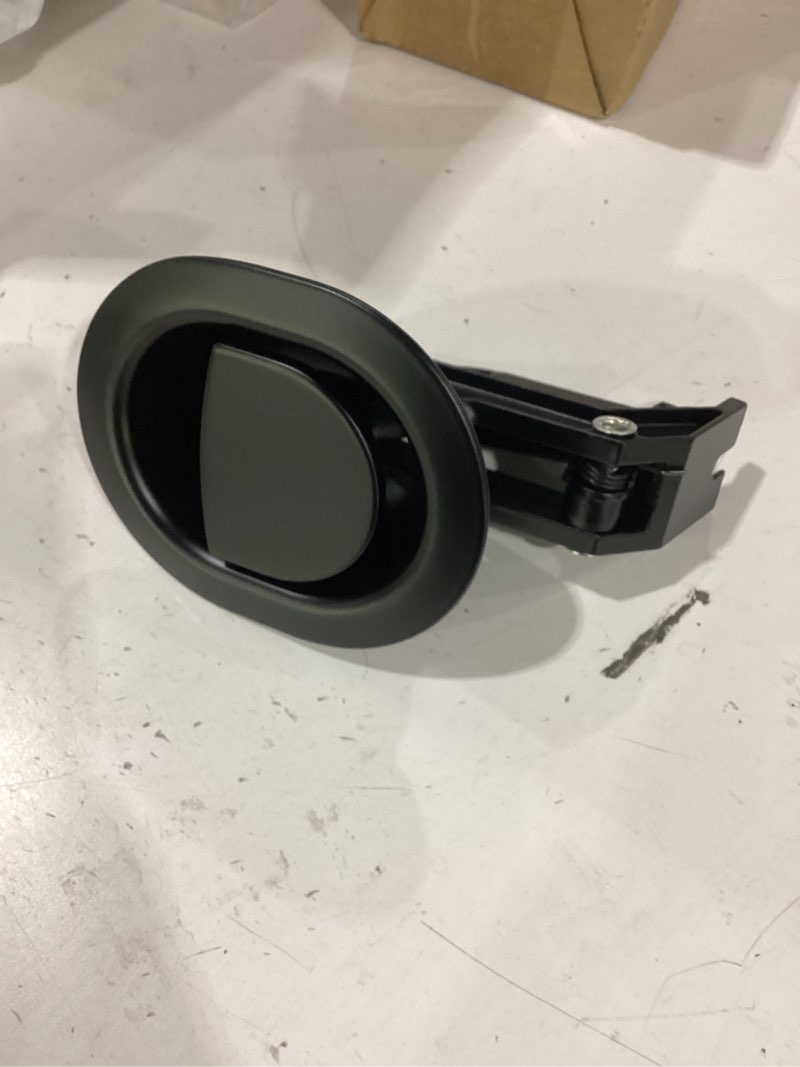 Condition photo showing New/Like New for universal durable metal recliner handle replacement sofa couch chair recliner release pull handle replacement fit for ashley and most recliner sturdy oval handle size 3"x 3.5" repair part