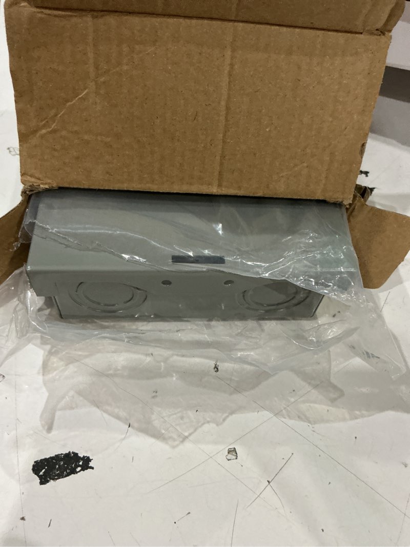 Condition photo showing Good Condition for 30 amp fused ac disconnect box, 120/240vac pull-out switch nema 3r outdoor metal box for mini split, air conditioning and home & light commercial hvac systems, ul listed, fuse not included