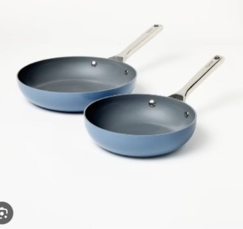 FIGMINT NONSTICK CERAMIC COATED FRI PAN SET