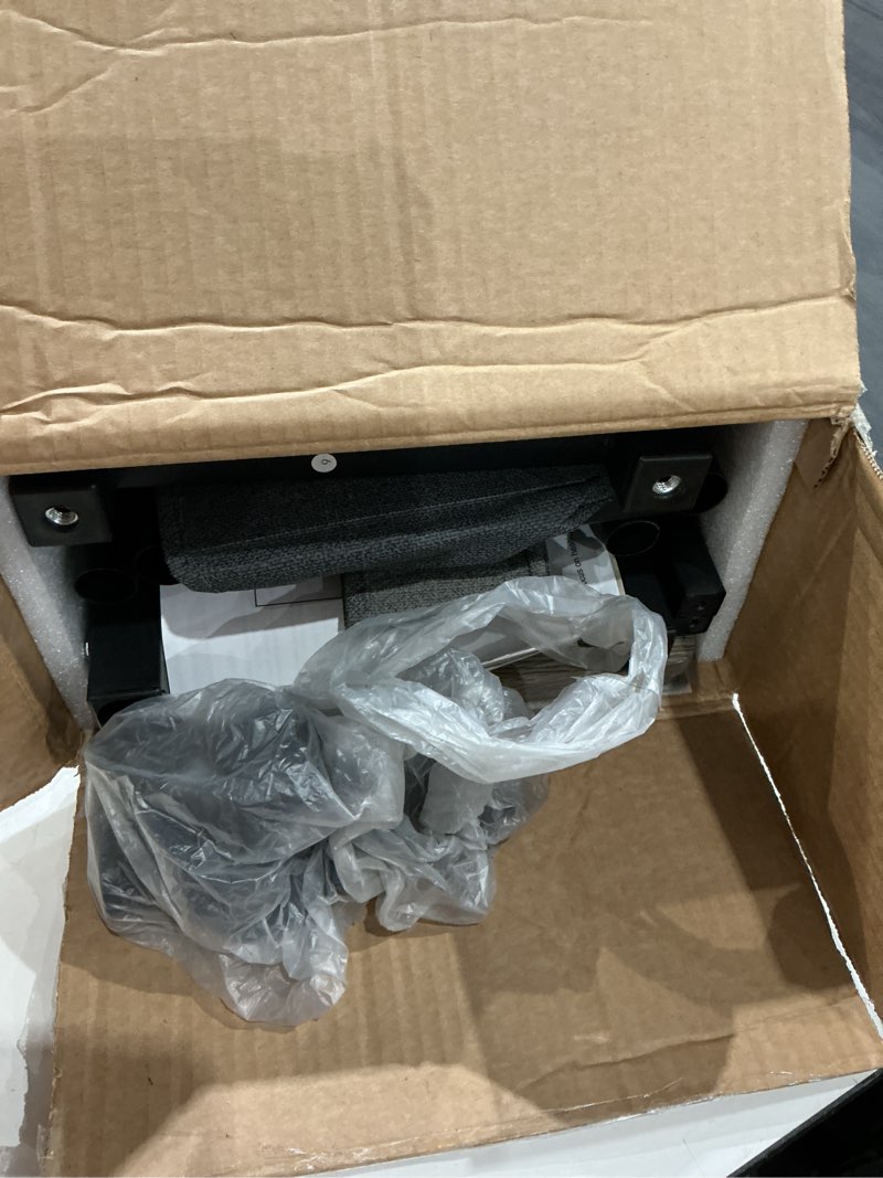 Condition photo showing Good Condition for yaohuoo 22"x15" large printer stand with drawer, 3-tier rolling table cart | storage drawer and side bag,height adjustable cart,fit printer/fax/3d/scanner,4 lock wheels or feet,gray gray 3-tier