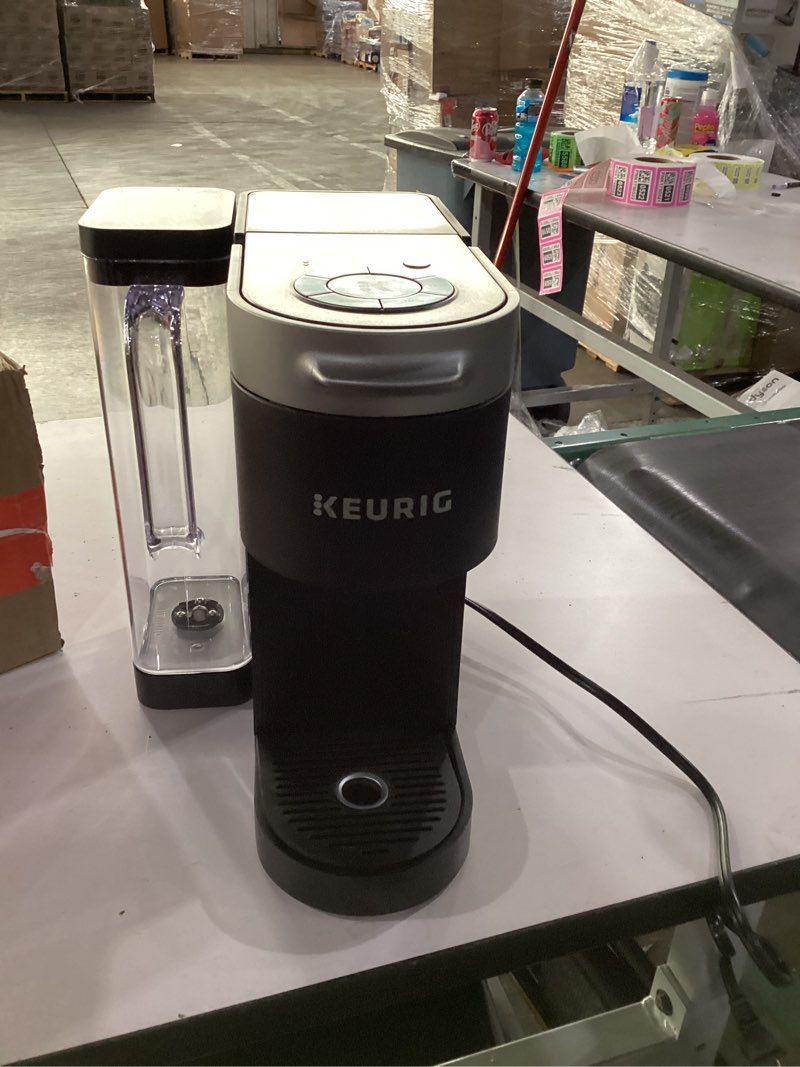 Condition photo showing As Is for Keurig K-Supreme Single Serve K-Cup Pod Coffee Maker, MultiStream Technology, 4 Brew Sizes, 66oz Dual-Position Removable Reservoir, Black Black Coffee Maker