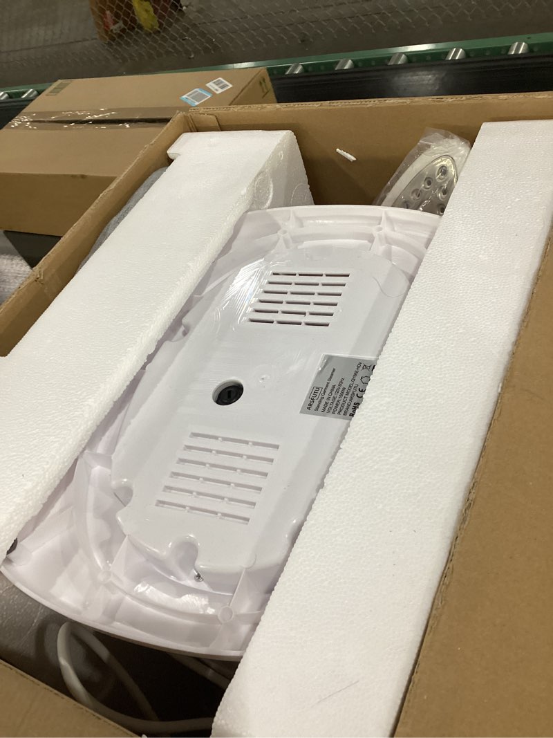 Condition photo showing New/Like New for Steamer for Clothes Standing 1500W Garment Steamer 30s Fast Heat-up with LCD Display, Adjustable Ironing Board, Telescopic Double Rod, Fabric Brush White