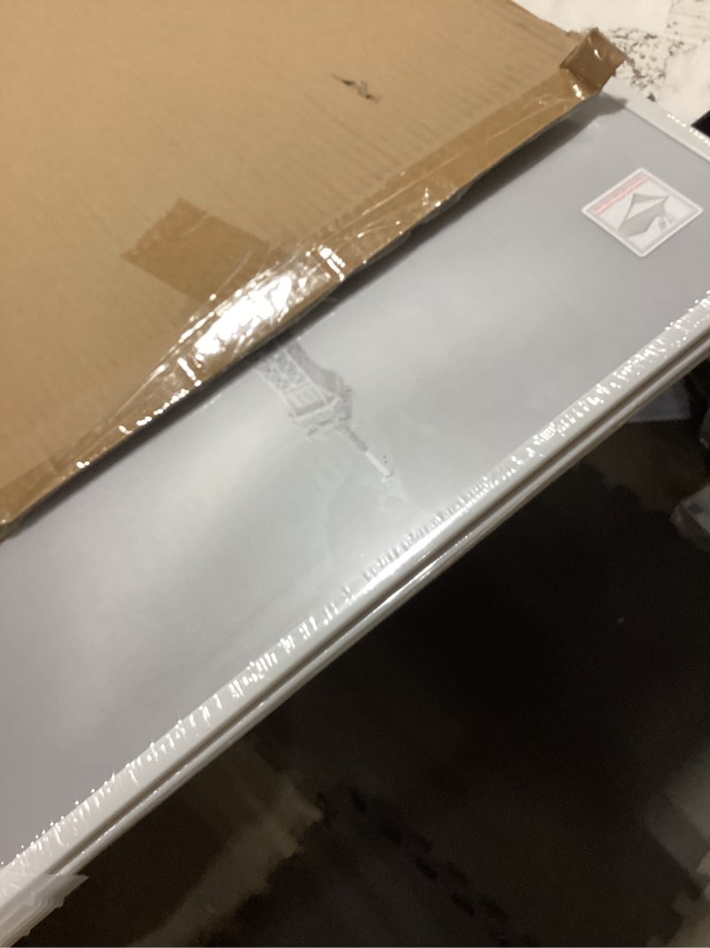 Condition photo showing Good Condition for upsimples 18x24 picture frame white 3 pack, scratch-proof poster frames 18 x 24 for photo gallery - slide-in strips, horizontal or vertical wall mounting white 18x24