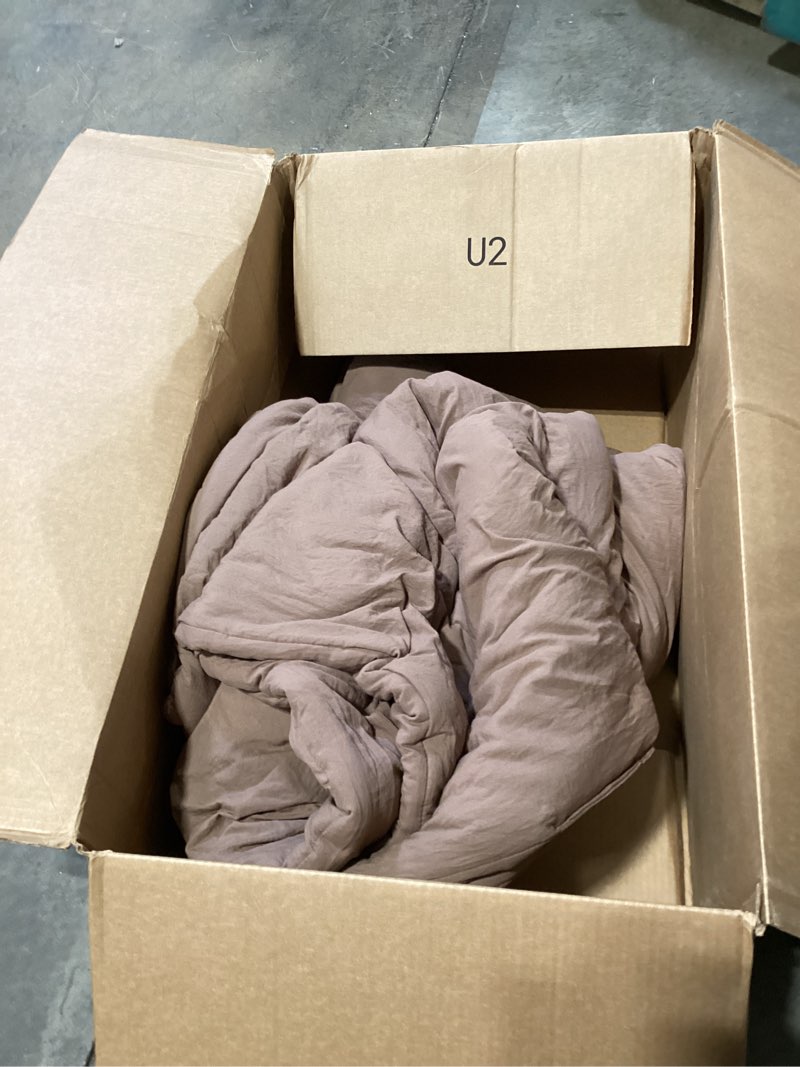 Condition photo showing Good Condition for wrensonge king size comforter set - 3 pieces brown comforter prewashed soft lightweight for all seasons,fluffy down alternative comforter king size with 2 pillow shams brown king(102"*90")