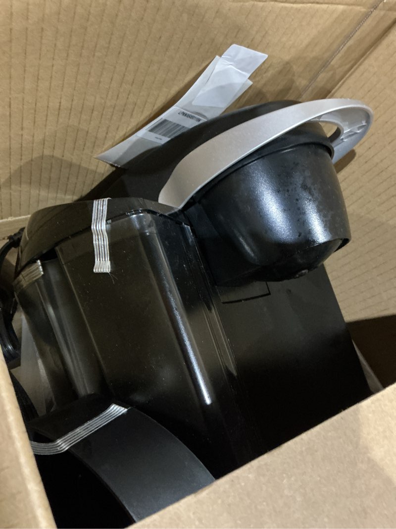 Condition photo showing As Is for keurig k-classic single serve k-cup pod coffee maker, with 3 brew sizes, 48oz removable reservoir, black