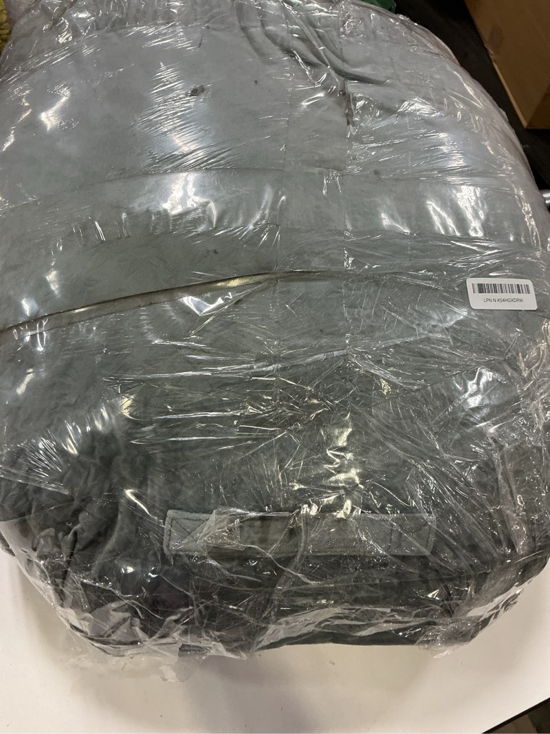 Condition photo showing As Is for Reading Pillows for Sitting in Bed Adult, Back Pillow for Bed Sitting Up, Backrest Pillows with Shredded Foam for Adult&Teens, Support Pillow with Arms for Beds, Couch, Floor, 24in, Grey Grey X-Large(24inch)