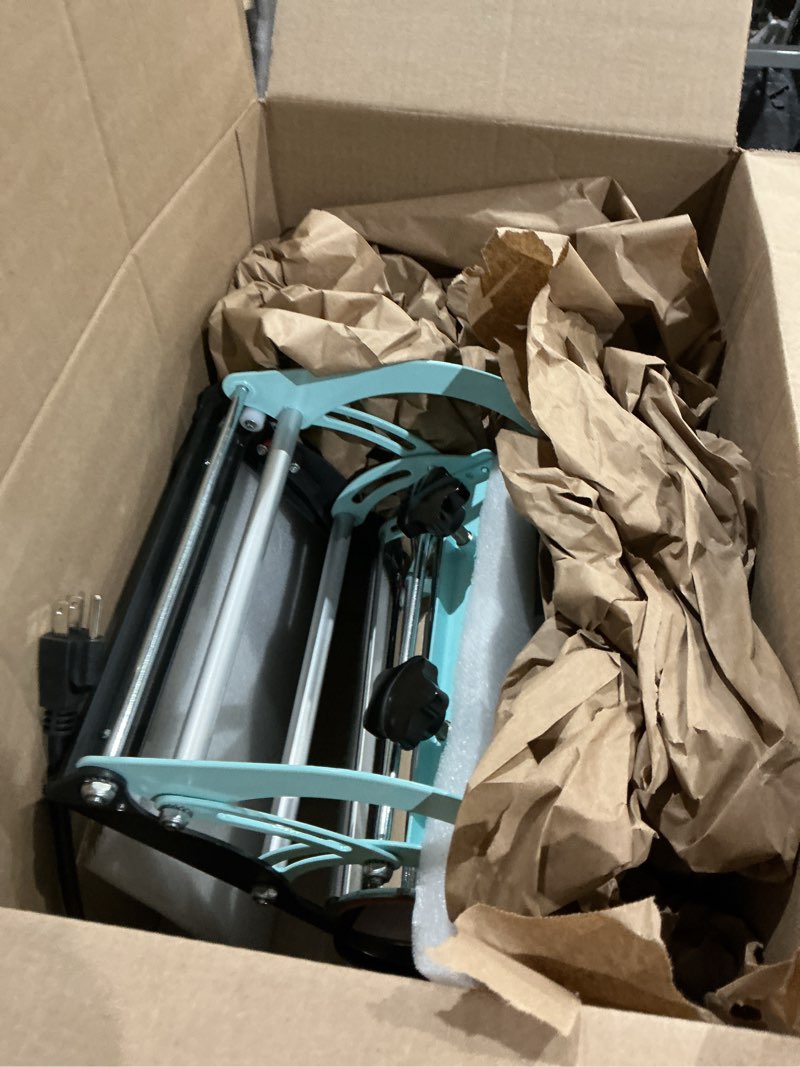 Condition photo showing As Is for used)))vevor tumbler heat press machine and sublimation tumblers, tumbler press set with 8pcs 20oz blank tumblers, mug press cup press for 11-30oz tumblers mug, with heat transfer paper, gloves, tape