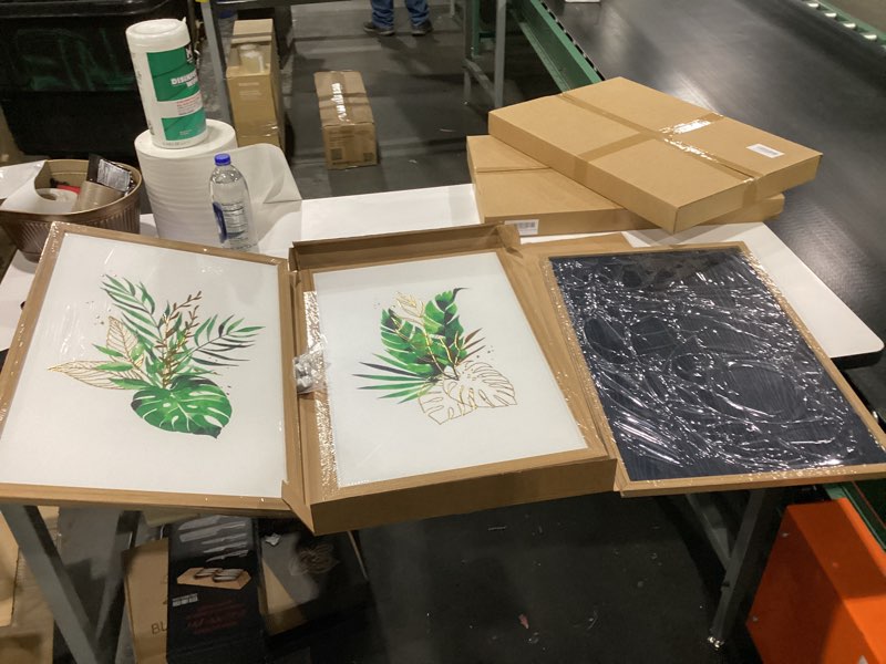 Set of 3 botanical wall art