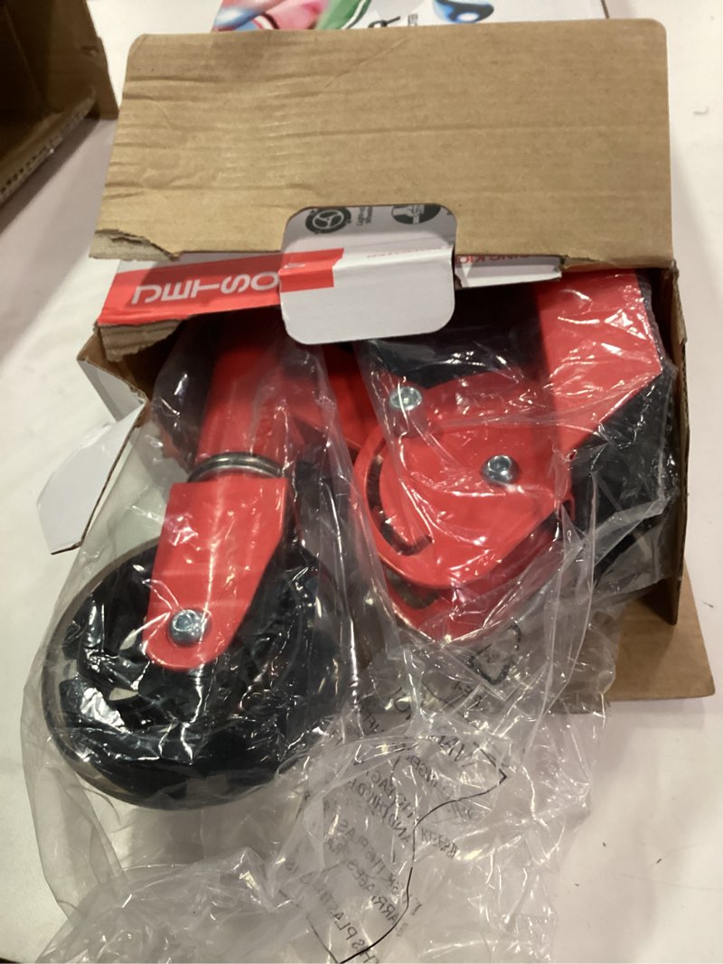 Condition photo showing New/Like New for Jetson Jupiter Kids 2-Wheel Light-Up Kick Scooter, LED Lights on Handlebar, Stem, Wheels & Deck, Adjustable Handlebar, Rear Brake, Easy-Folding Mechanism, Ages 5+ Jupiter Red