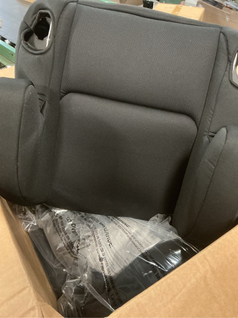 Condition photo showing Good Condition for safety 1st comfort ride lite booster car seat, 2-pack, lightweight backless booster seat, machine washable, dishwasher safe cup holders, usa-made, fits kids 40-100 lbs, 43.4-57", pure black