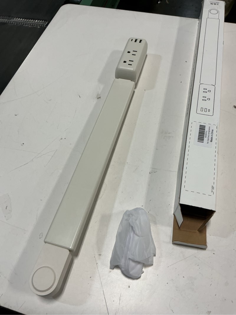 Condition photo showing Good Condition for Outlet Extender Stick 22"-34" with 2 AC Outlets & USB-A,USB-C Ports,180°Rotating Wall Plug Socket Access Hard-to-Reach Extension Cord Extender Behind Nightstand,Sofa (1 Pack)