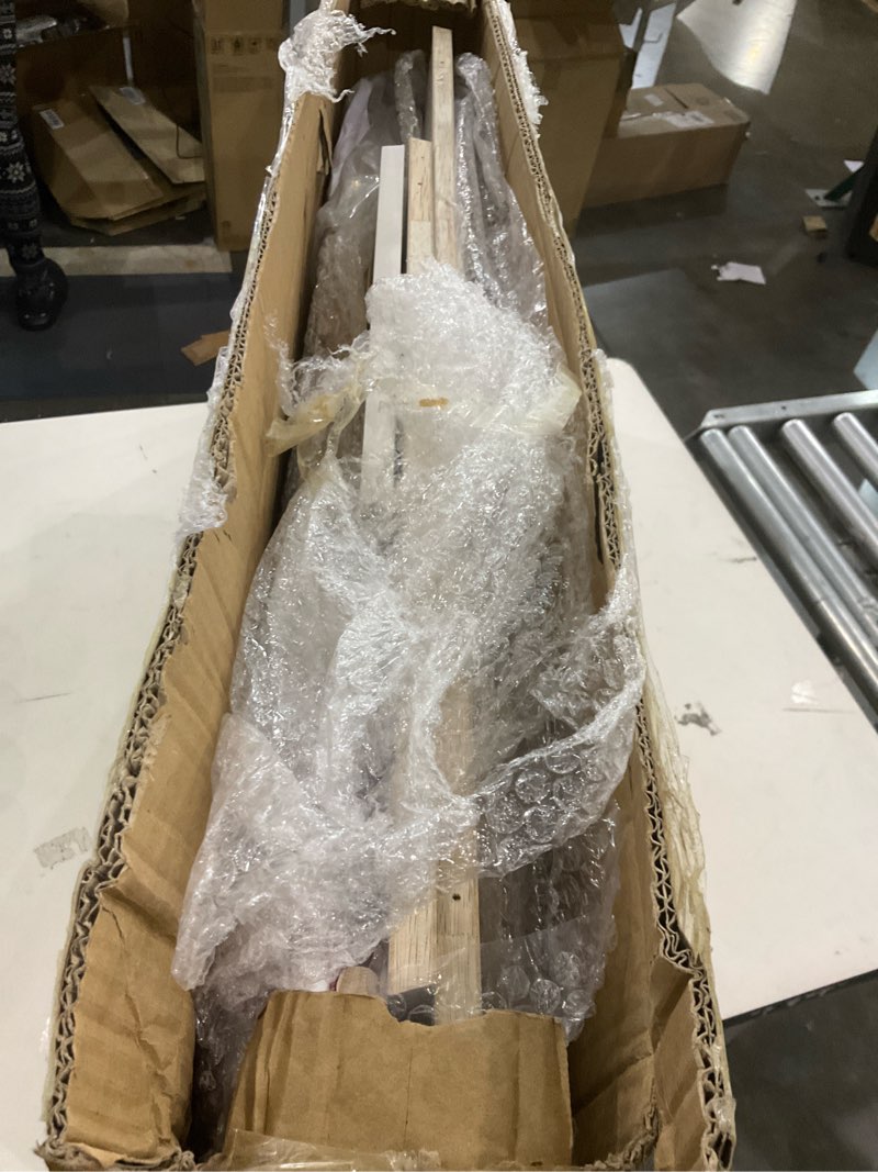 Condition photo showing Good Condition for 8 Tier Christmas Village Display Shelves 5.2ft Large Christmas Tree Corner Shelf a Shaped Bookcase with 8 Pcs Artificial Snow Blanket LED String Light Xmas Display Stand for Holiday