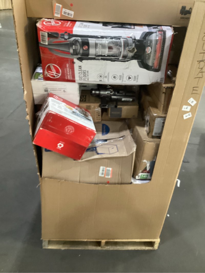 Pallet of damaged & incomplete Appliance 