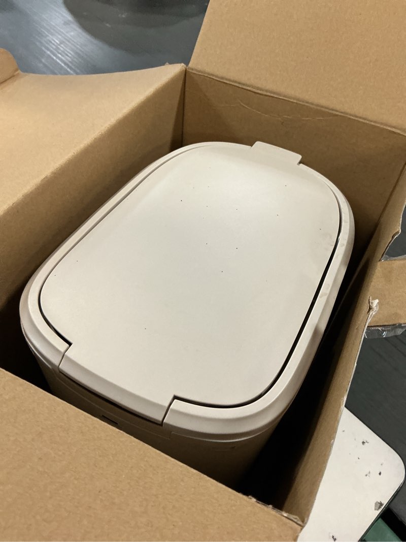 Condition photo showing As Is for BELLA 12 Cup Programmable Coffee Marker, Reusable Dishwasher Safe Accessories, Easy LCD diaply, Auto Shutoff, 900 watt, Oatmilk