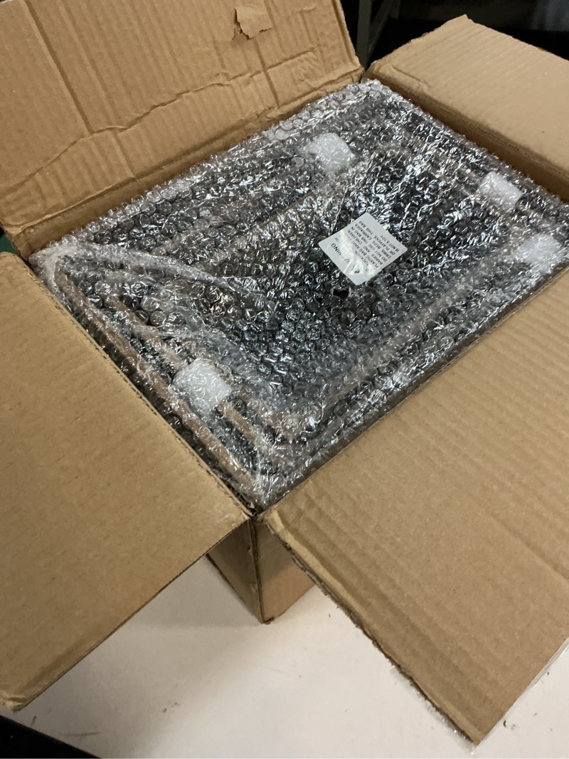 Condition photo showing Good Condition for Storage Crates Nesting Storage Crates Set of 3,Wooden Storage Containers with Handles,Rustic Farmhouse Wood Baskets for Storage,Display,Home Decor - (Large,Medium,Small),Brown